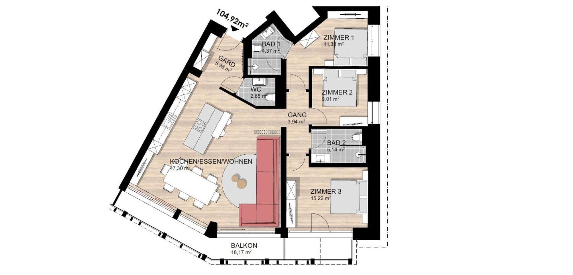Suite Appartement